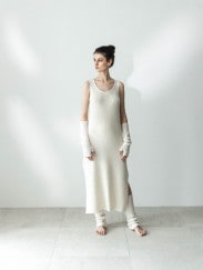 9G RIB SLEEVELESS DRESS