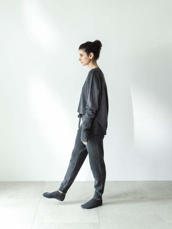 12G CREW NECK SIDE SLIT