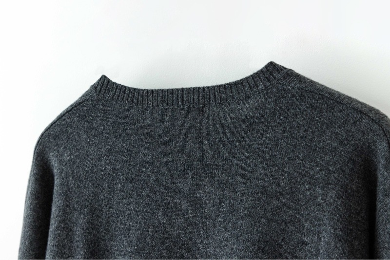 12G CREW NECK SIDE SLIT