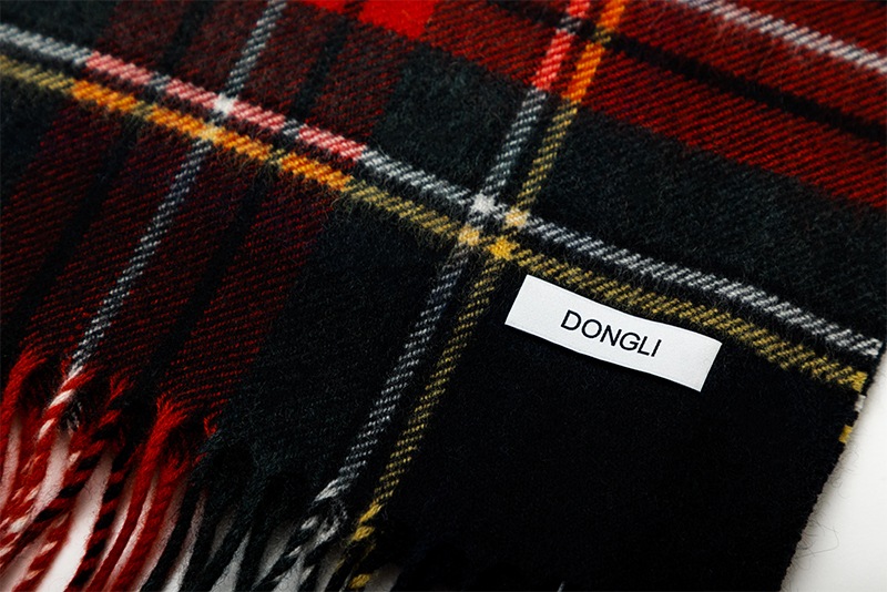 TARTAN CHECK STOLE