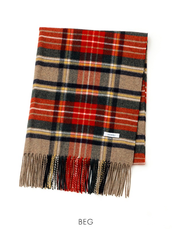 TARTAN CHECK STOLE