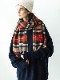 TARTAN CHECK STOLE