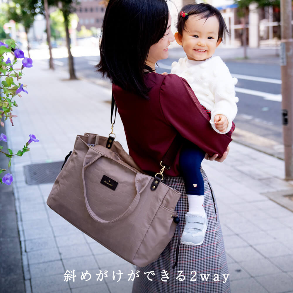 doracoluv ���� �ޥ������Хå� �����꡼�ȡ��� Airy �����̤ʤΤ�Ķ���� 2way�ǻȤ�������  ��­�Υȡ��ȥХå� diaper bag�ɥ饳���  ���� �֥���