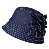 デニムフリルクロッシェ