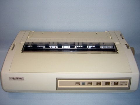 NEC A3日本語シリアル　ドットプリンター　PC-PR-201G NEC A3日本語シリアル ドットプリンター PC-PR-201G - メルカリ