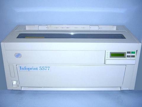 中古　使用回数少　付属品付　IBM Infoprint 5577-M01 RICOH/IBM InfoPrint 5400 モデルF06(5400-F06) ライン