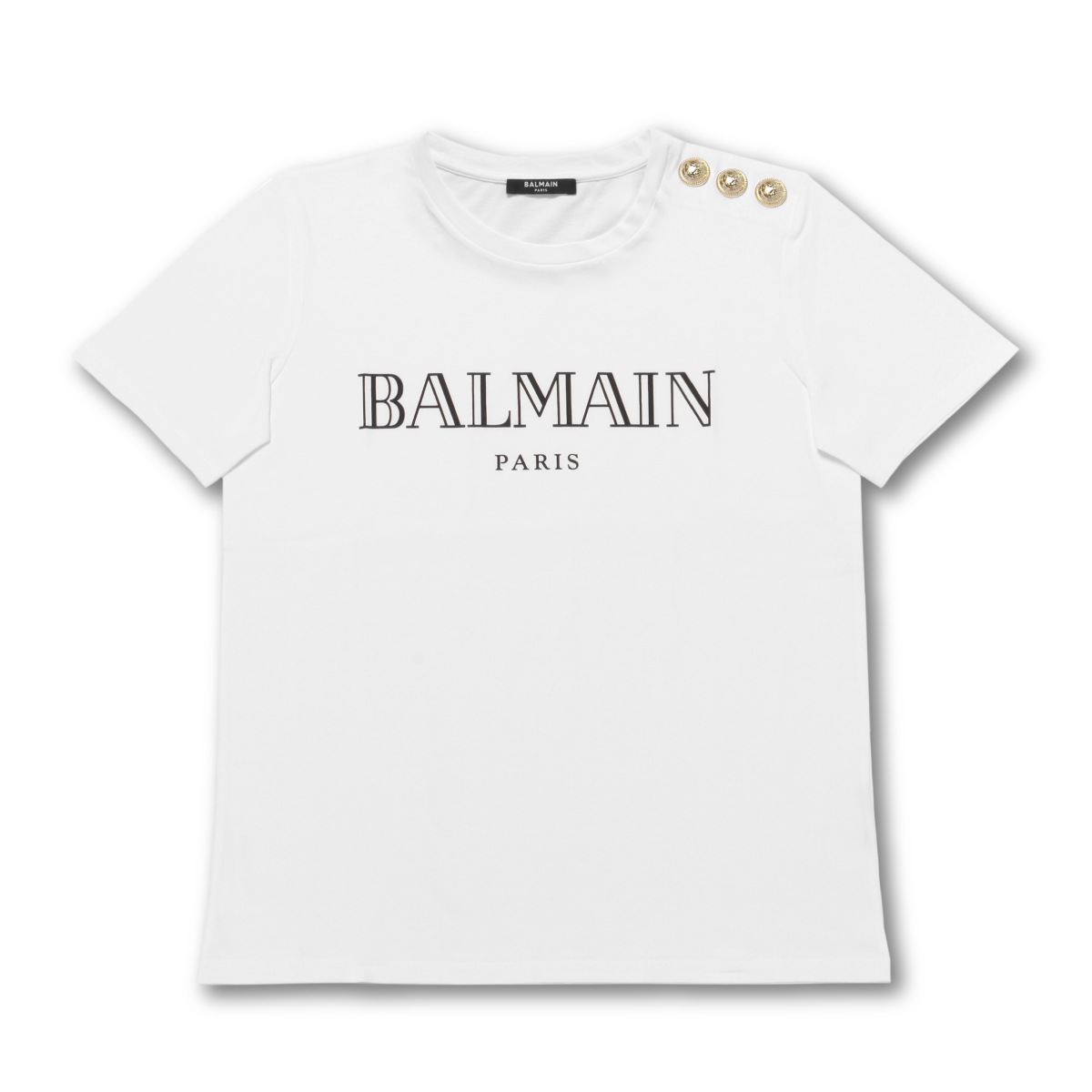 国内発送】 BALMAIN バルマン PARIS 半袖Tシャツ ecousarecycling.com