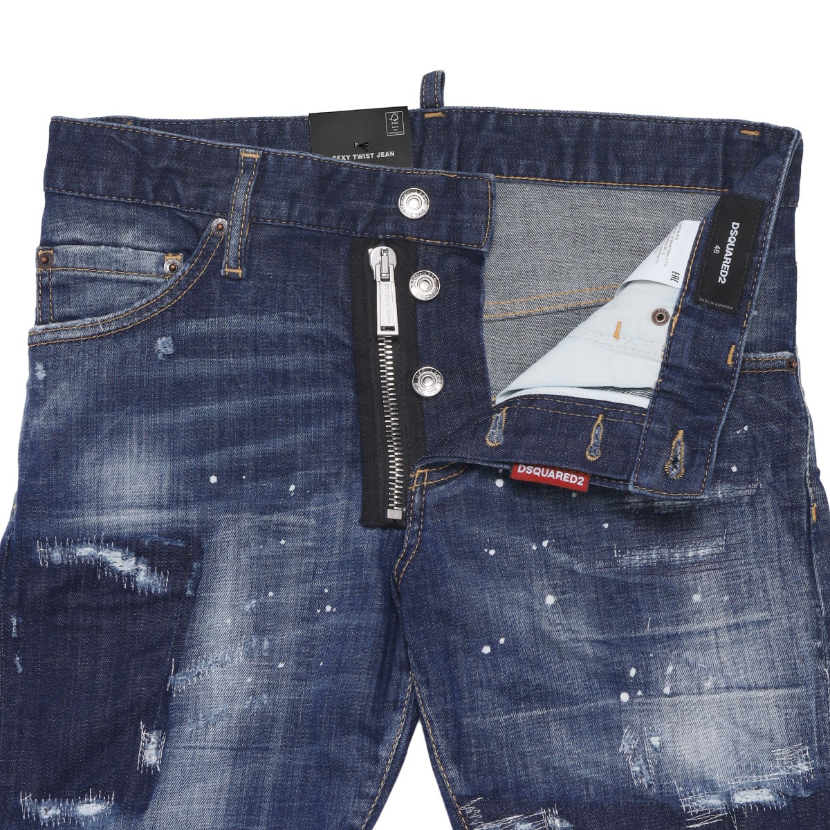 DSQUARED 2 ディースクエアード | クラッシュ&リメイク加工 ジーンズ