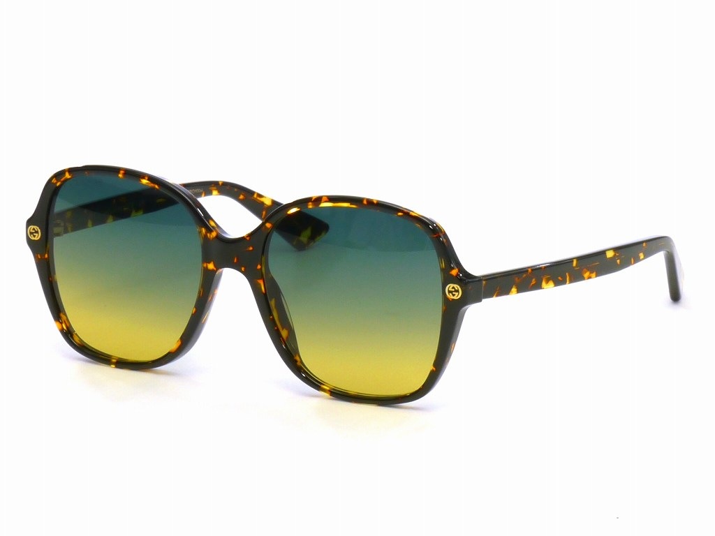 194 超美品　グッチ　GUCCI　1755/S 　サングラス グッチ(GUCCI) GG0092S 003 (55)｜グッチ(GUCCI)サングラス