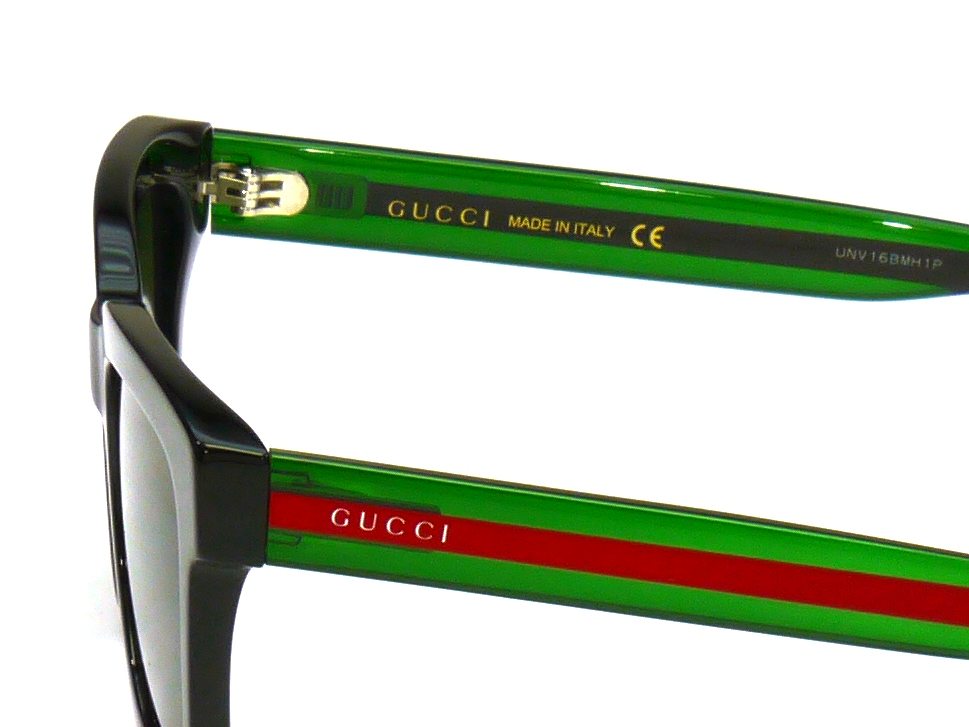 【瀬戸大橋店】 中古 GUCCI | グッチ サングラス GG0001S サイズ：52□21 145 ブラック 【135】 GUCCI - 【瀬戸大橋店】 中古 GUCCI | グッチ サングラス キャットアイ