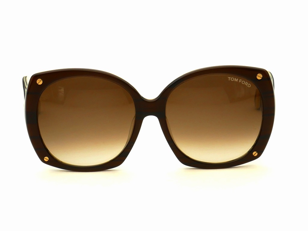 TOM FORD サングラス ブラウンフレーム TOM FORD トムフォード サングラス メンズ ブランド ゴールド