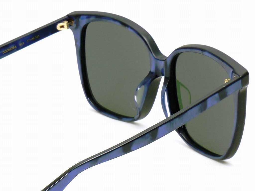 新品未使用　GUCCI グッチ　サングラス　GG0022SA 003 グッチ(GUCCI) GG0022SA 003 (57)｜グッチ(GUCCI)サングラス｜DOUBLE