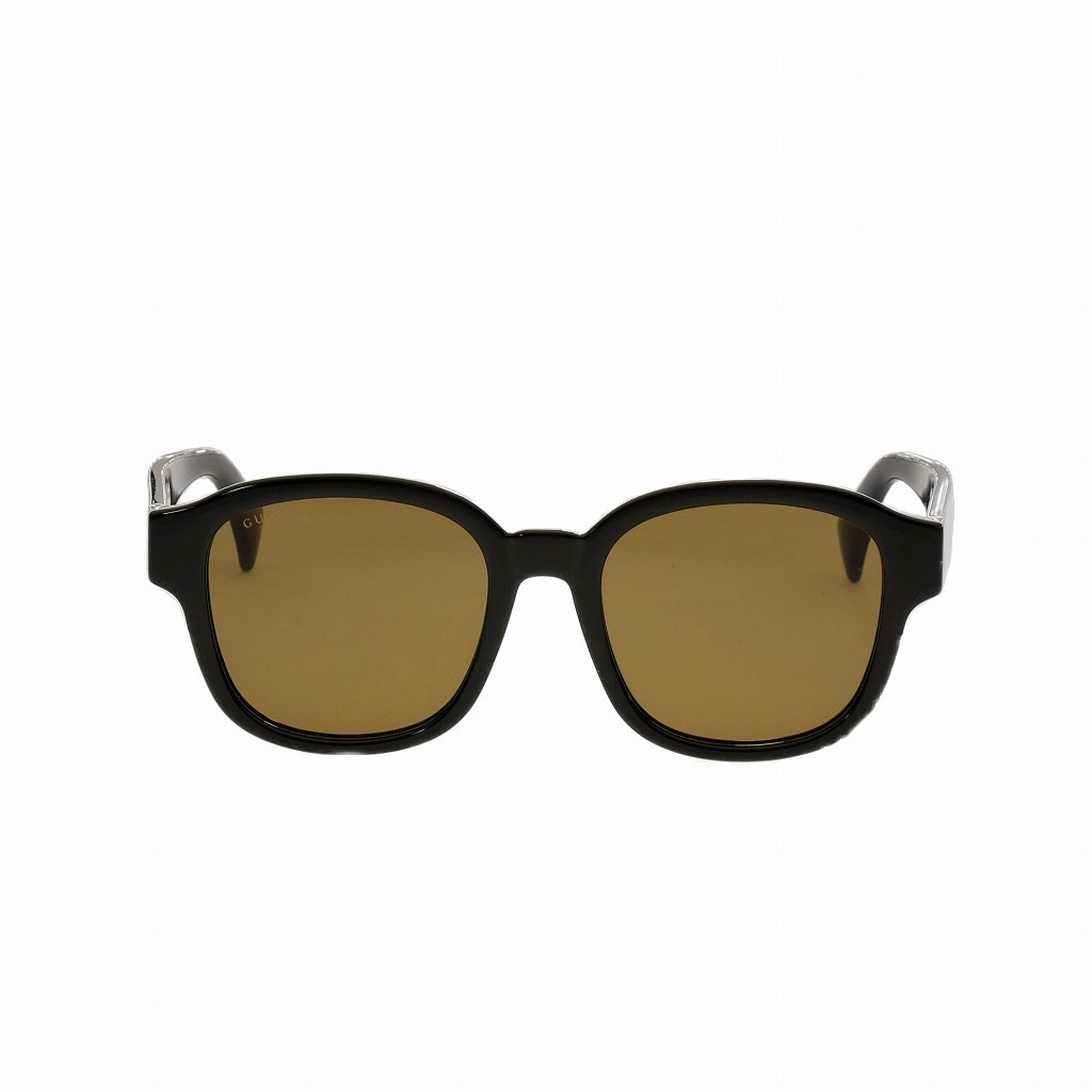 国内正規品 グッチ GG1140SK 003 サングラス ブラウン ブラック GUCCI（グッチ） サングラス GG1140SK レディース スクエア型 アジアン