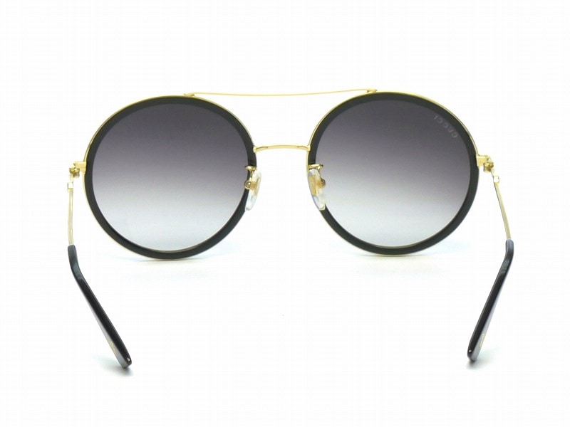 GUCCI GG0061S ブラック サングラス ケース付き グッチ(GUCCI) GG0061S 001 (56)｜グッチ(GUCCI)サングラス｜DOUBLE