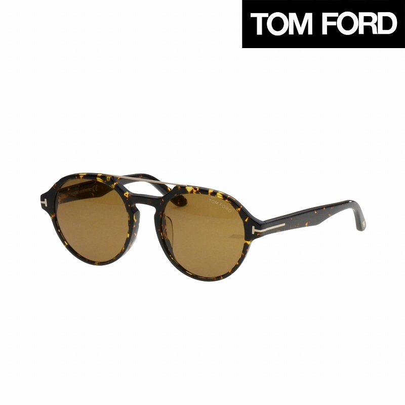 トムフォードサングラスTF252【美品】 TOM FORD サングラス TF522-F 52E Paimer ボストン フレーム メンズ