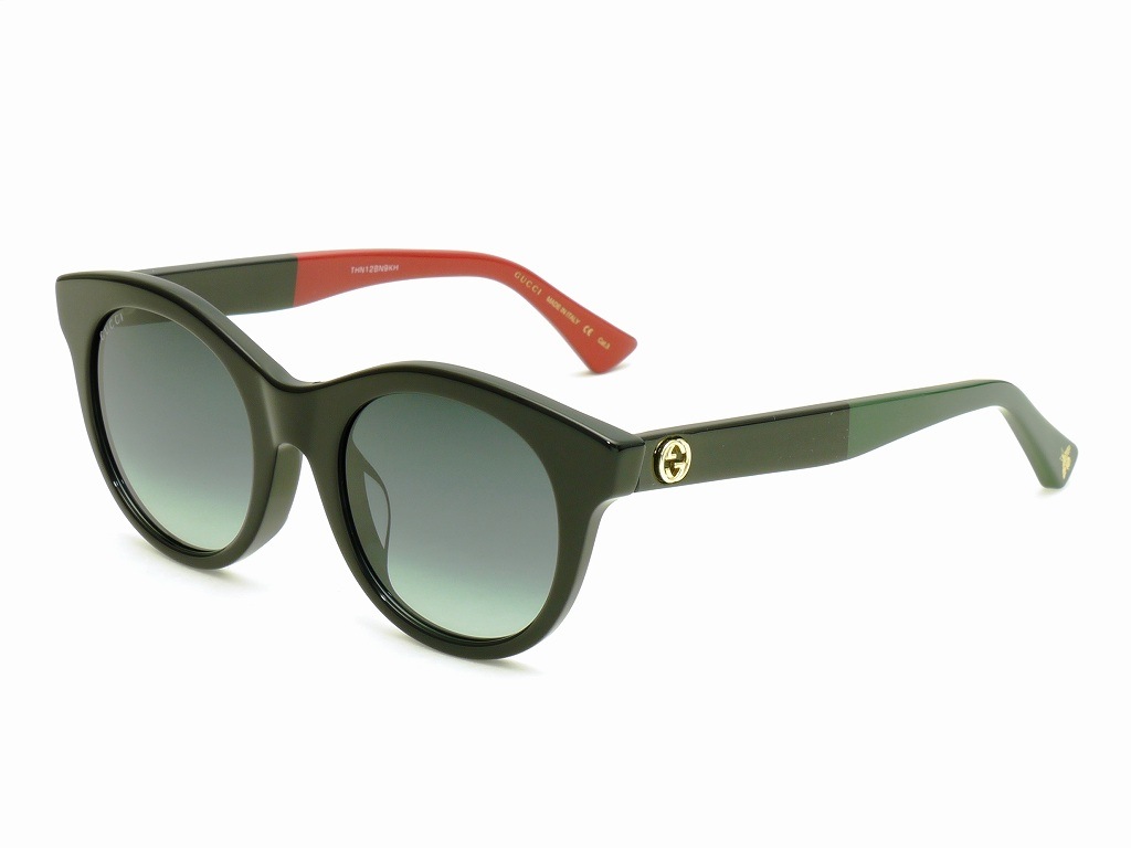 【正規品】未使用級 GUCCI グッチ サングラス ラウンドシェイプ ミケーレ GUCCI - GUCCI グッチ サングラス アイウェア ラウンドシェイプ