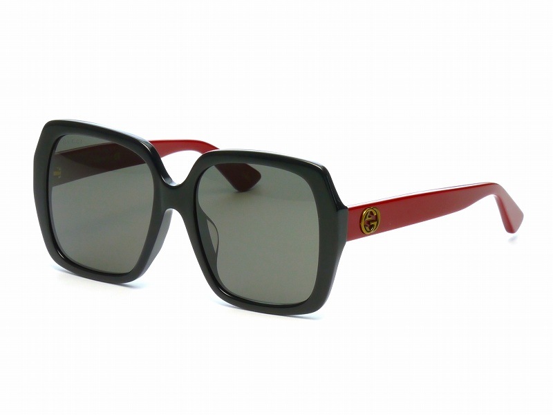 最終値下げ未使用　Gucci グッチ サングラス GG0096SA Brandol / GUCCI グッチ サングラス スクエア型 セルフレーム