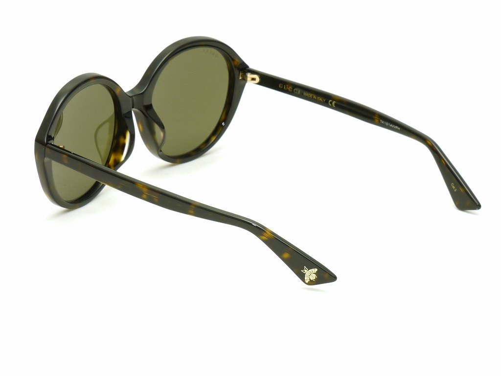GUCCI サングラス ブラウン/ブラック GG0023SA グッチ(GUCCI) GG0023SA 002 (57)｜グッチ(GUCCI)サングラス