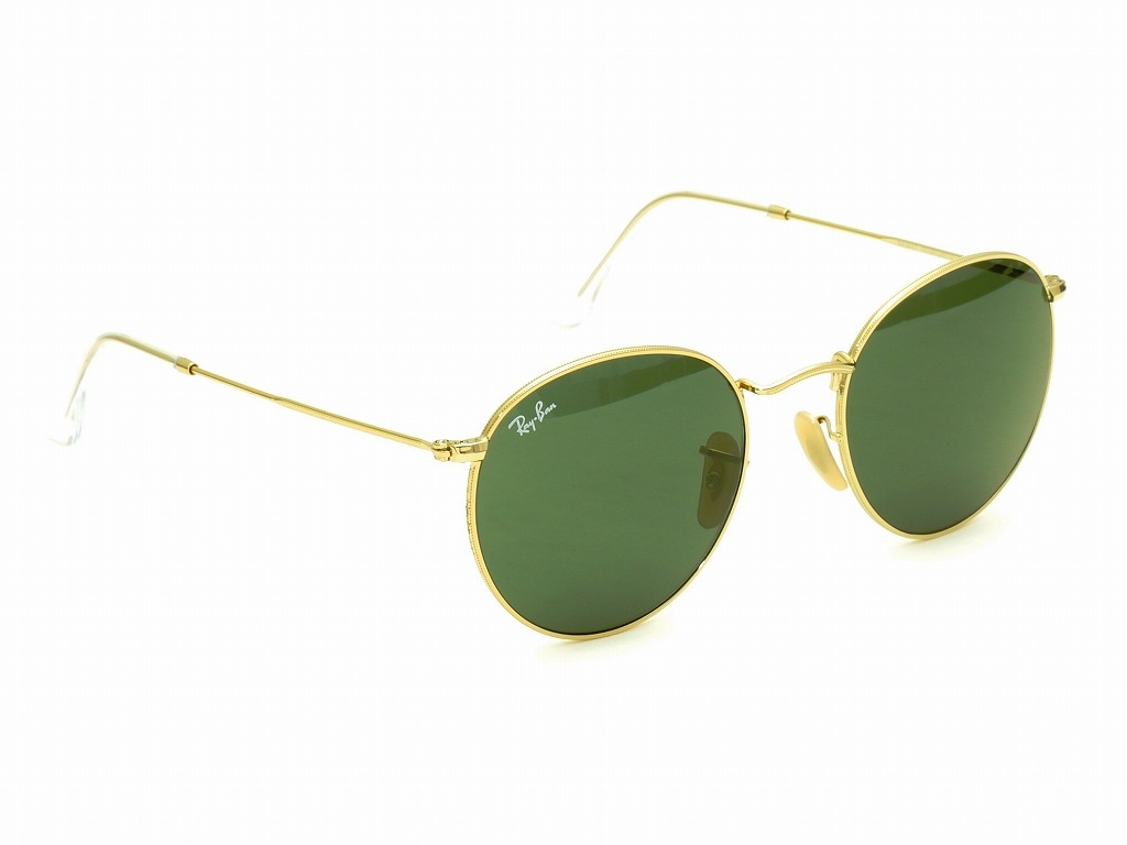 正規品 Ray-Ban ROUND METAL RB3447 001-(50)