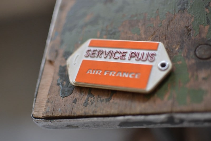 VINTAGE KEY RING 02<p>ヴィンテージキーリング 02 - orange</p>