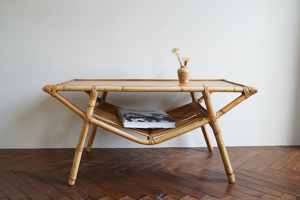 Rattan low table<p>ラタンローテーブル</p>