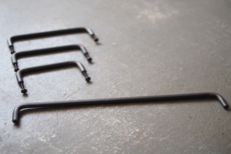 Iron handle (LL)<p>アイアン コの字取っ手 (LL)</p>