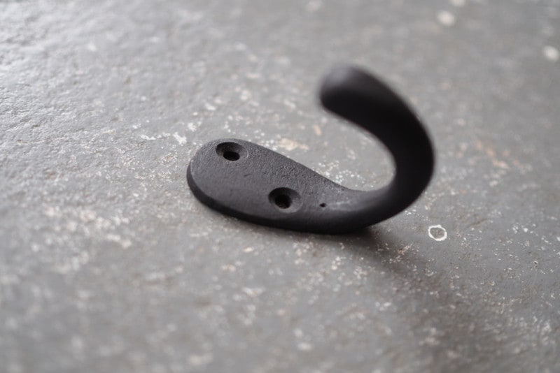Brass hook (black)<p>真鍮フック(ブラック)</p>