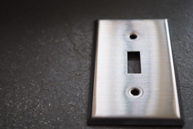 Switch plate<p>ステンレスヘアライン １口スイッチプレート</p>