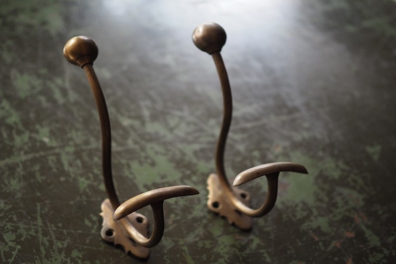 * vintage hook ❀ * ステキなトナカイさんの ウォールフック vintage hook ❀ * ステキなトナカイさんの ウォールフック