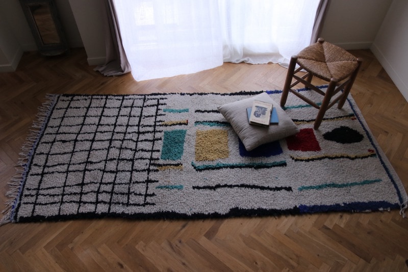 Vintage Azilal pile rug E<p>ヴィンテージアジラルパイルラグ E</p>