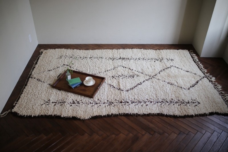Vintage beni ouarain rug D<p>ヴィンテージ ベニオワレン ラグ D</p>