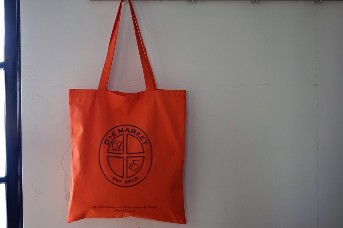 D+E MARKET tote bag<p>オリジナルトートバッグD+E MARKET</p>