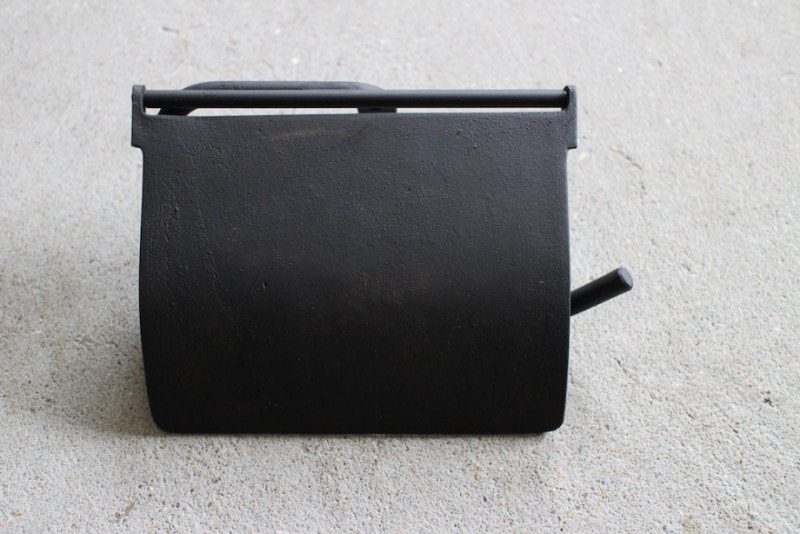 Brass paper holder  (black)<p>真鍮ペーパーホルダー (ブラック)</p>