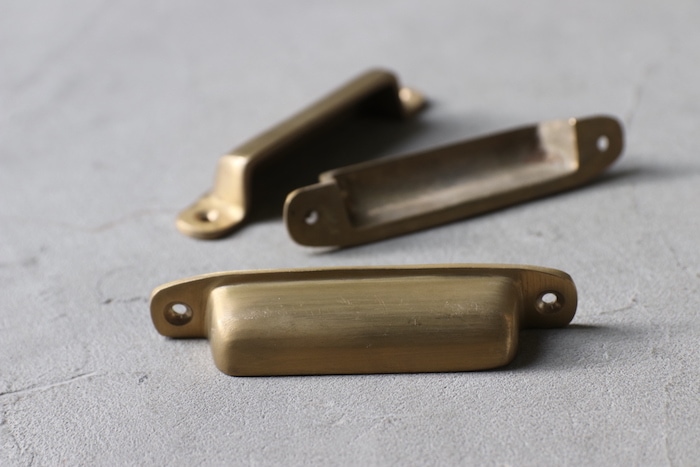 Brass handle B (gold)<p>真鍮ハンドル B (ゴールド)</p>