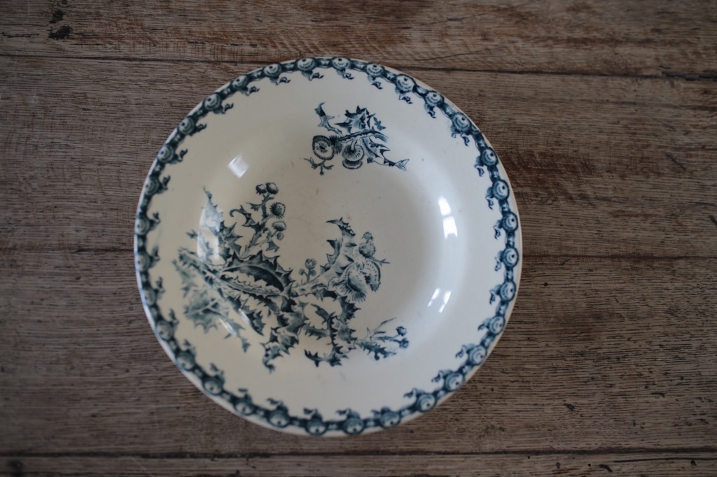 ジアン アザミ柄 プレート ｜ D+E MARKET Online