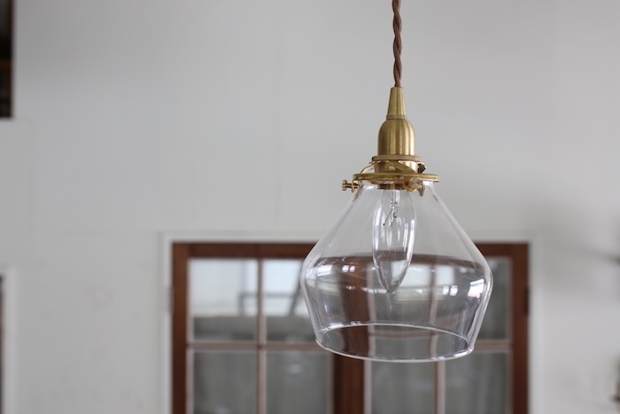 Glass lamp shade (DROP)<p>ガラスランプシェード (ドロップ)</p>