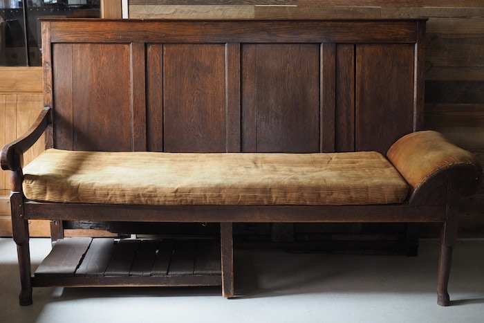 Corduroy hall bench<p>コーデュロイ ホールベンチ</p>