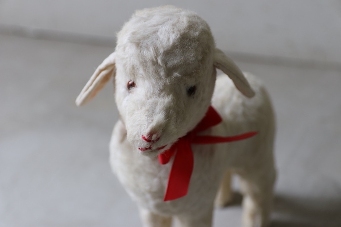 Stuffed sheep<p>羊のぬいぐるみ</p>
