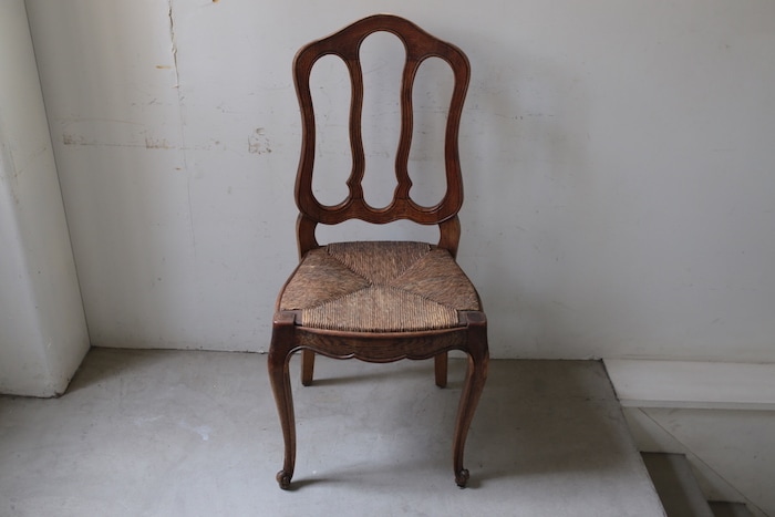 Rush seat chair B<p>ラッシュシートチェア B</p>