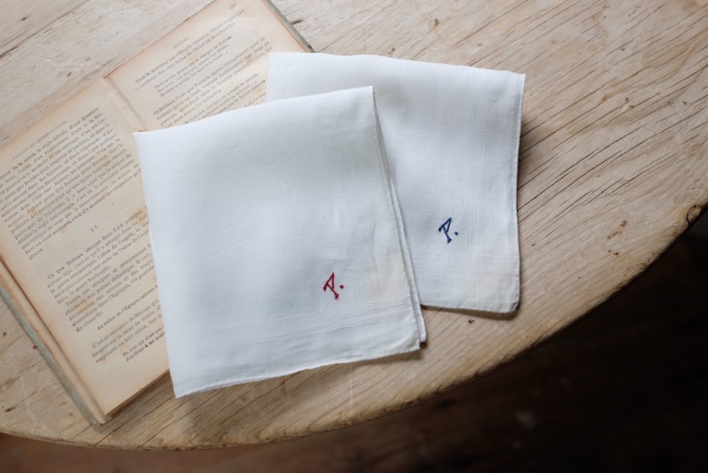 Vintage Handkerchief E<p>ヴィンテージ ハンカチーフ E</p>