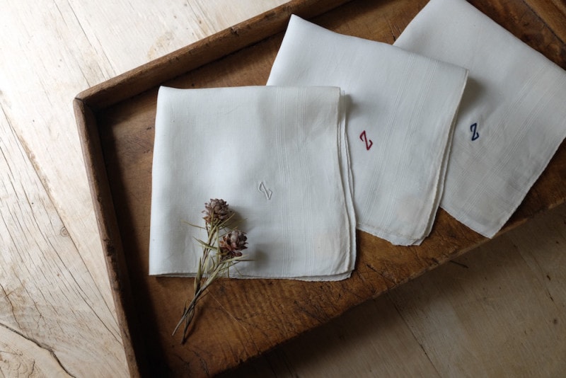 Vintage Handkerchief L<p>ヴィンテージ ハンカチーフ L</p>