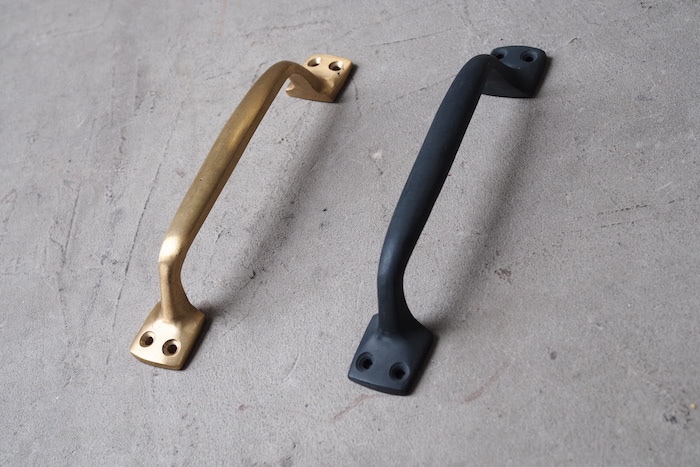 Brass door handle <p>真鍮ドアハンドル</p>