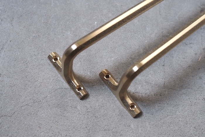 Brass towel bar S/L<p>ブラスタオルバー S/L</p>