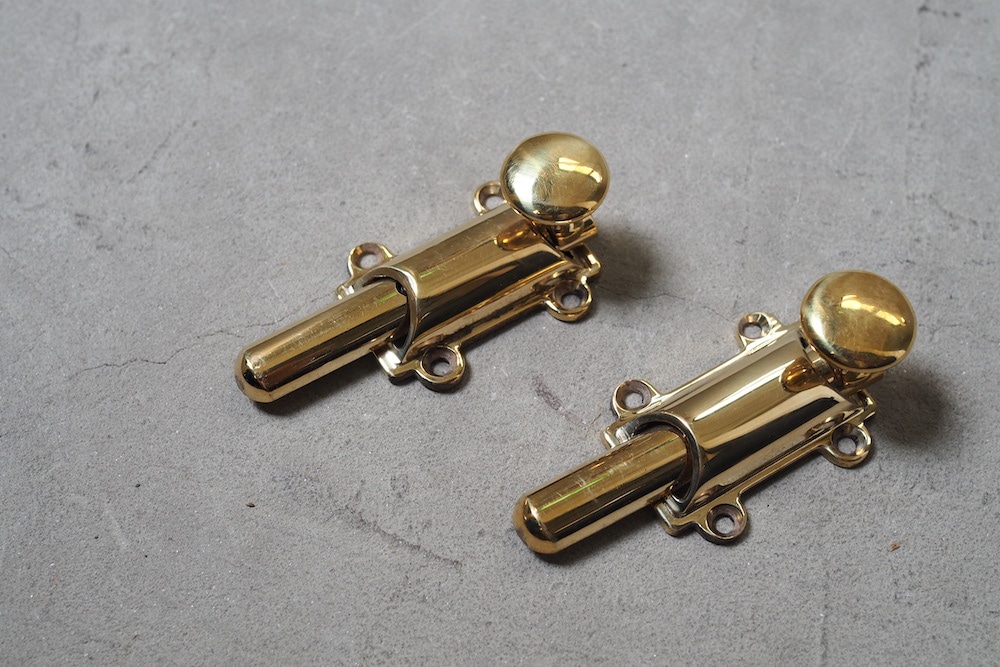 Round brass latch<p>真鍮ラウンドラッチ</p>