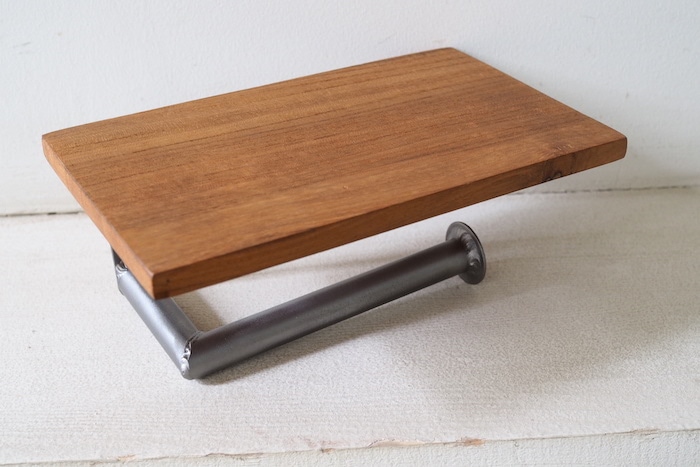 Shelf paper holder single<p>棚付きペーパーホルダー シングル</p>