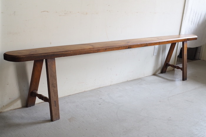 【HOLD】Vintage long bench B<p>ヴィンテージ ロングベンチ B</p>