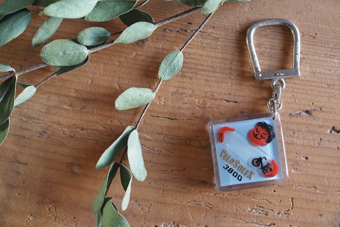 Bourbon KEY RING 60 VELOSOLEX(light blue)<p>ブルボンキーリング 60 ヴェロソレックス(ライトブルー)</p>