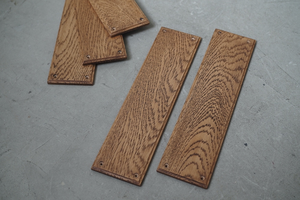 Wooden Push Plate (simple)<p>木製プッシュプレート(無地)</p>