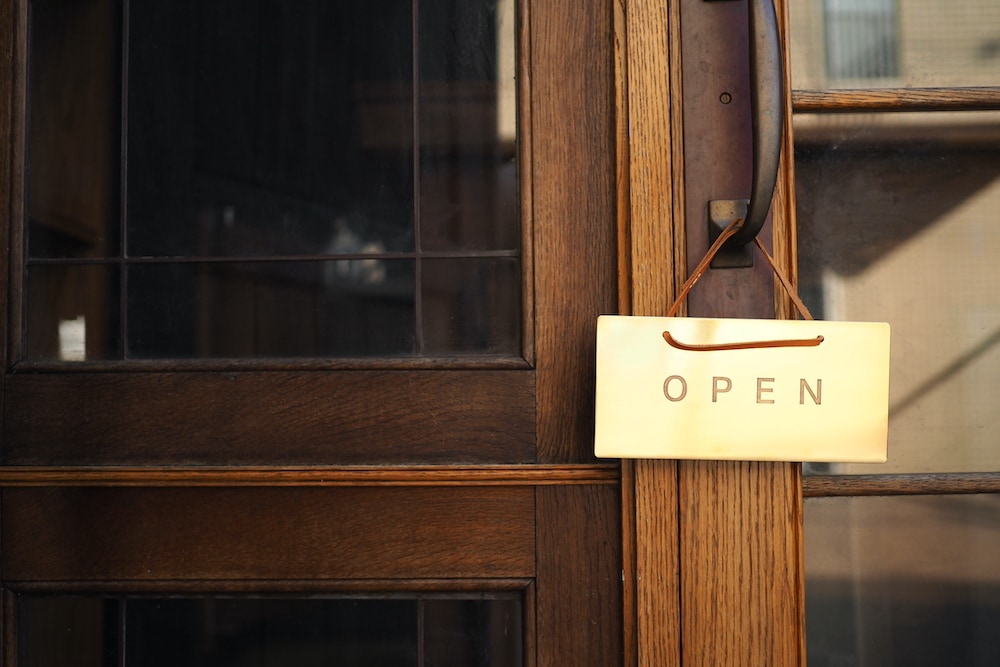 Brass Sign Plate (Open/Close)<p>真鍮サインプレート(オープン/クローズ)</p>