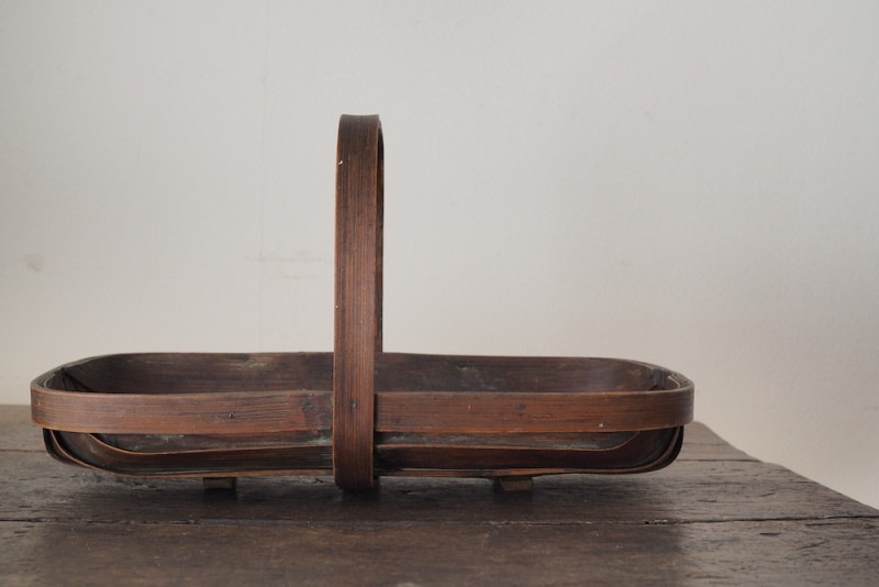 Wooden basket A<p>木製バスケットA</p>